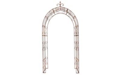 Arche de jardin LEA with pointu arrond - 120 cm rouiller