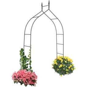 Arche de Jardin pour Plantes Grimpantes Decoration Arche Plantes Grimpantes Terrasse a Rosiers Metal Arche de Mariage
