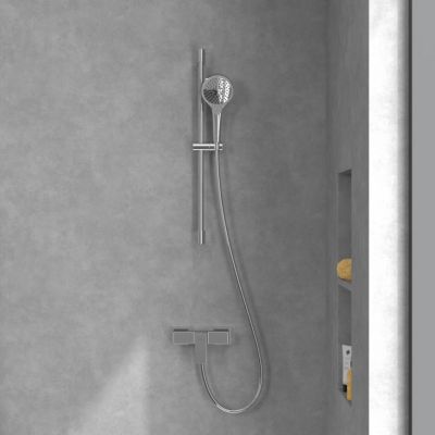 Architectura Square Mitigeur Monocommande de douche  , Chrome (TVS12500100061)