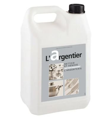 ARGENTIER 5L - Nettoie et rénove instantanément l'argenterie
