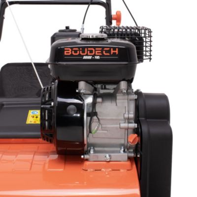 Arias 196 - 2-in-1 196cc 4Hp Multipurpose Petrol Aerator with Blades and Claws Cut 42 cm 6 Depth Levels