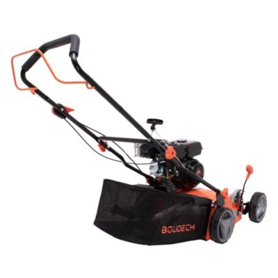 Arias 196 - 2-in-1 196cc 4Hp Multipurpose Petrol Aerator with Blades and Claws Cut 42 cm 6 Depth Levels