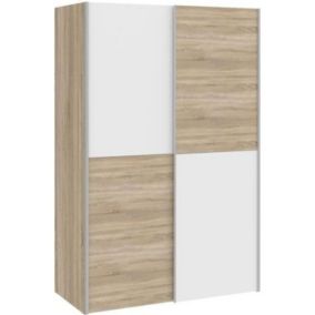 Armoire 2 portes coulissantes - 120 x 61,2 x 190,5 cm - OZZULA