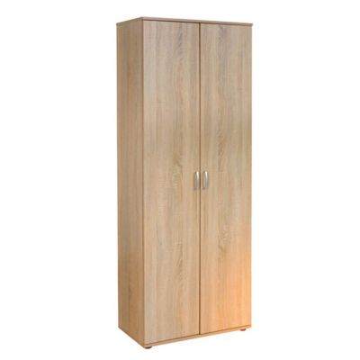 Armoire 2 Portes "Lorenzo" 189cm Chêne Sonoma