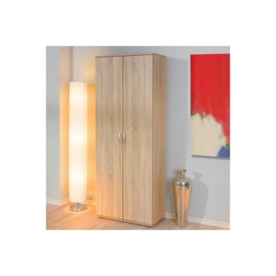 Armoire 2 Portes "Lorenzo" 189cm Chêne Sonoma