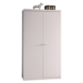 Armoire 2 Portes "Robin" 204cm Blanc