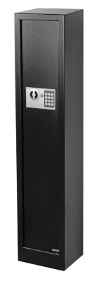 Armoire à fusils serrure électronique Smith & Locke – 3 armes, acier noir – 60 L – l.25 x H.125 x P.25 cm