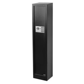 Armoire à fusils Smith & Locke en acier coloris noir l.250 x P.250 x H.1250 mm