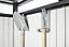 Armoire à outils Biohort 90 en métal coloris gris foncé métallique l.93 x P.83 x H.182,5 cm