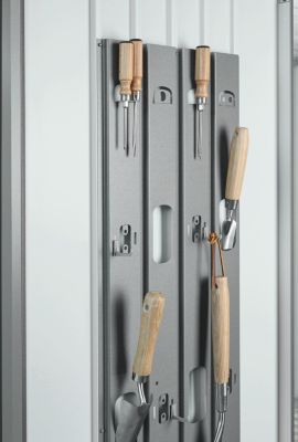 Armoire à outils Biohort en acier gris métallique l.227 x P.83 x H.184 cm
