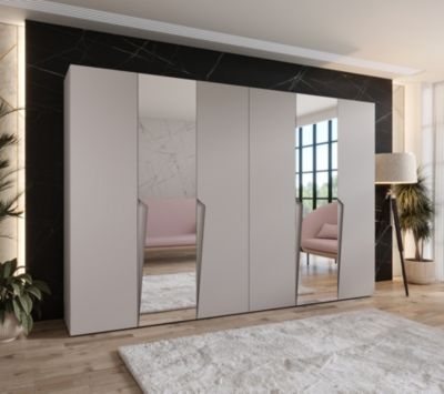 Armoire a portes battantes Piano 2 300 (150x2) x H. 202 x P. 52, 6 portes