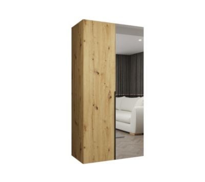 Armoire Alicante 2 a portes battantes H. 202 x L.100 x P. 52, 2 portes