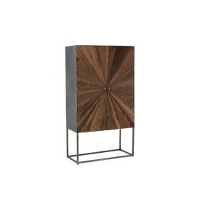 Armoire bar en bois et pieds métal - SHINE