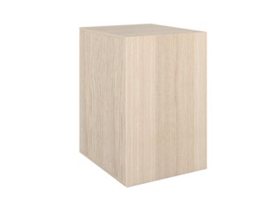 Armoire basse effet chêne 1 porte GoodHome Atomia H. 75 x L. 50 x P. 58 cm