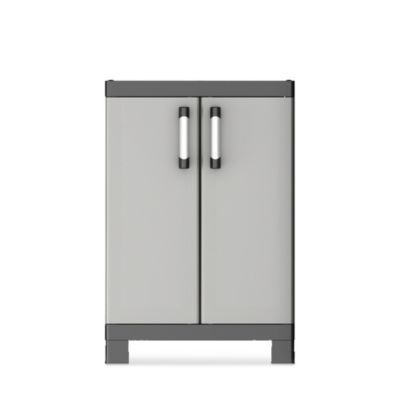 Armoire basse Links 2 tablettes L. 37 x H. 97 x P. 65 cm