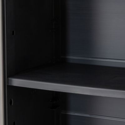 Armoire basse plastique 2 tablettes Links L.65 x H.93 x P.37 cm