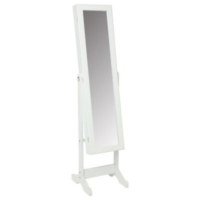 Armoire à Bijoux "Miroir" 145cm Blanc