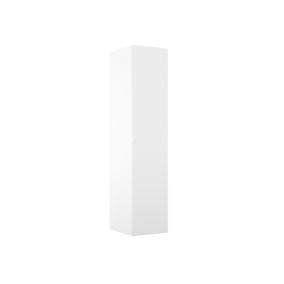 Armoire blanche avec 5 tablettes GoodHome Atomia H. 225 x L. 50 x P. 58 cm
