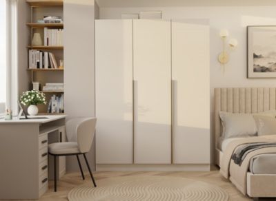 Armoire, cachemire / beige, 150 x 200 x 56,5 cm