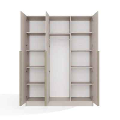 Armoire, cachemire / beige, 150 x 200 x 56,5 cm