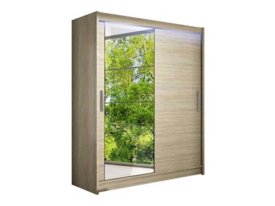 Armoire Closico Camera VI, Nombre d'étagères: 5, 200x150x58cm