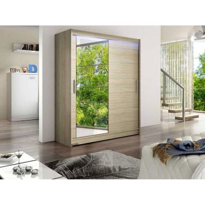 Armoire Closico Camera VI, Nombre d'étagères: 5, 200x150x58cm