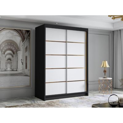 Armoire Closico Fornix III, Nombre d'étagères: 5, 200x120x58cm