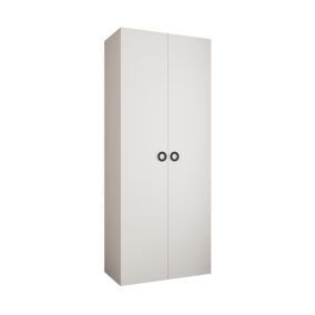 Armoire Como 1 a portes battantes H. 245 x L. 100 x P. 40, 2 portes