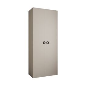 Armoire Como 1 a portes battantes H. 245 x L. 100 x P. 40, 2 portes