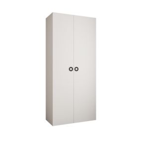 Armoire Como 1 a portes battantes H. 245 x L. 110 x P. 40, 2 portes