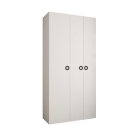 Armoire Como 1 a portes battantes H. 245 x L. 120 x P. 40, 3 portes