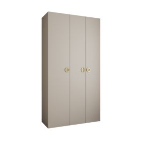 Armoire Como 1 a portes battantes H. 245 x L. 130 x P. 40, 3 portes