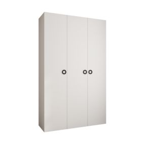 Armoire Como 1 a portes battantes H. 245 x L. 150 x P. 40, 3 portes