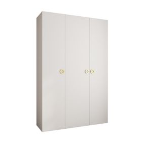 Armoire Como 1 a portes battantes H. 245 x L. 160 x P. 50, 3 portes