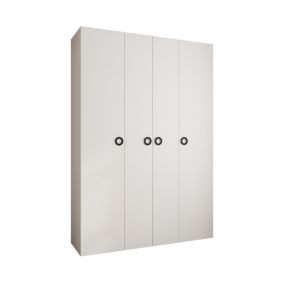 Armoire Como 1 a portes battantes H. 245 x L. 170 x P. 40, 4 portes