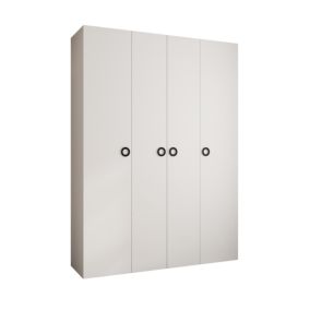 Armoire Como 1 a portes battantes H. 245 x L. 180 x P. 40, 4 portes