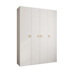 Armoire Como 1 a portes battantes H. 245 x L. 180 x P. 50, 4 portes