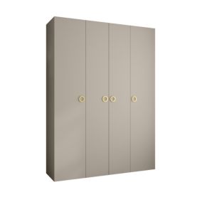 Armoire Como 1 a portes battantes H. 245 x L. 180 x P. 50, 4 portes