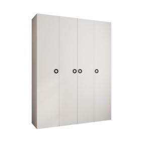 Armoire Como 1 a portes battantes H. 245 x L. 190 x P. 40, 4 portes