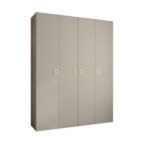 Armoire Como 1 a portes battantes H. 245 x L. 190 x P. 40, 4 portes