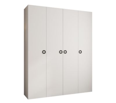 Armoire Como 1 a portes battantes H. 245 x L. 200 x P. 40, 4 portes