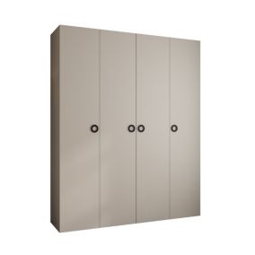 Armoire Como 1 a portes battantes H. 245 x L. 200 x P. 40, 4 portes