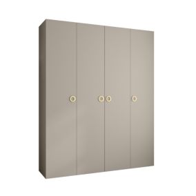 Armoire Como 1 a portes battantes H. 245 x L. 200 x P. 50, 4 portes