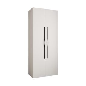 Armoire Como 2 a portes battantes H. 245 x L. 100 x P. 40, 2 portes