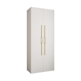 Armoire Como 2 a portes battantes H. 245 x L. 100 x P. 40, 2 portes