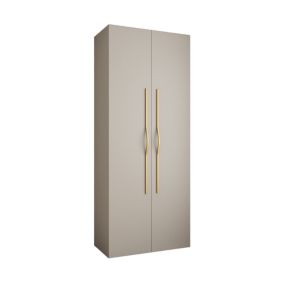 Armoire Como 2 a portes battantes H. 245 x L. 100 x P. 40, 2 portes