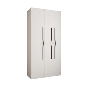 Armoire Como 2 a portes battantes H. 245 x L. 120 x P. 40, 3 portes