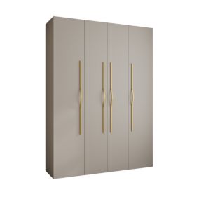 Armoire Como 2 a portes battantes H. 245 x L. 180 x P. 50, 4 portes