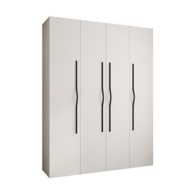 Armoire Como 2 a portes battantes H. 245 x L. 190 x P. 40, 4 portes