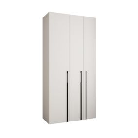 Armoire Como 3 a portes battantes H. 245 x L. 120 x P. 40, 3 portes